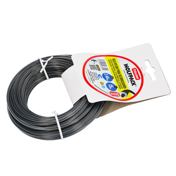Hilo Nylon Redondo 2,4 mm – 15 m | Profesional para Desbrozadora