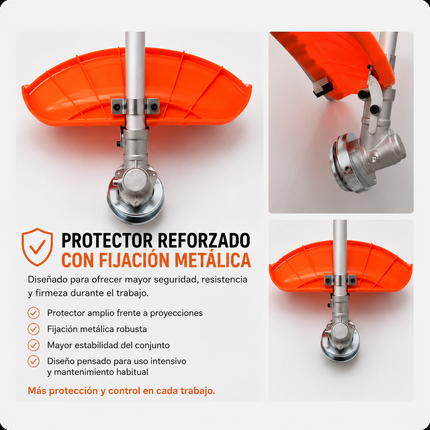 Desbrozadora 52cc Potente HMT Tools – Arranque Fácil y Máximo Rendimiento