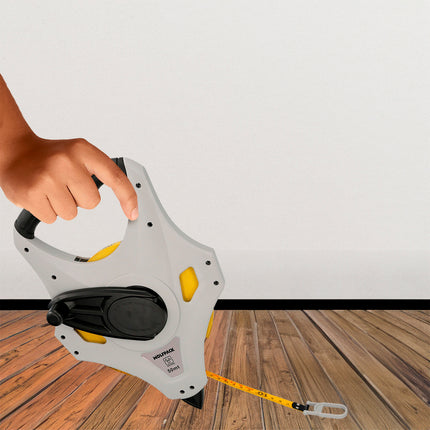 Cinta Métrica 50 m Fibra de Vidrio con Recogida 3X