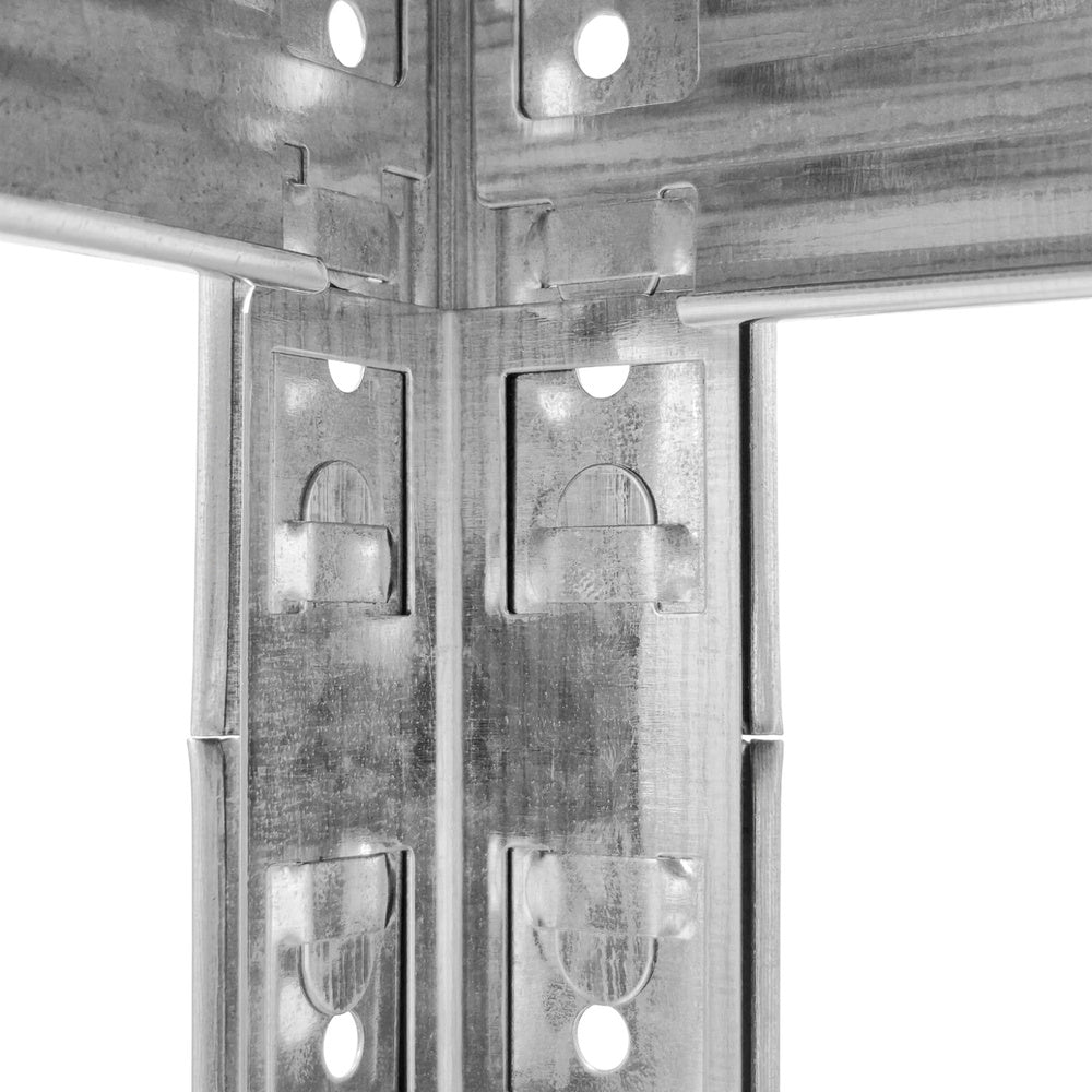 Estantería Sin Tornillos 90x40x180 cm | 5 Baldas 100 kg por nivel