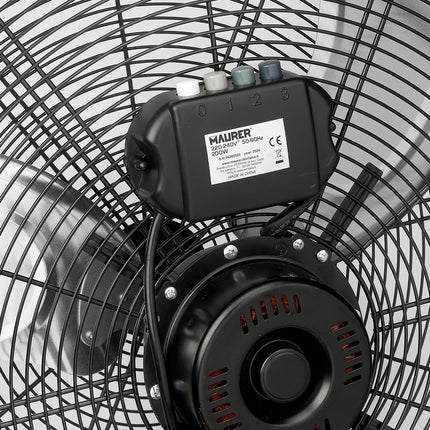 Ventilador Industrial de Suelo Ø75 cm con Ruedas 200W