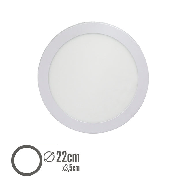 Lámpara de Superficie LED 20 W – 1800 lm – 3000K