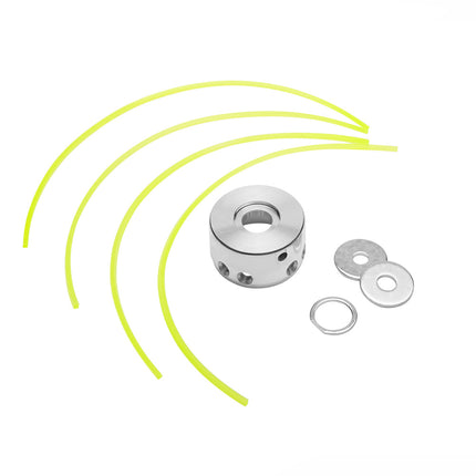 Cabezal Universal Desbrozadora 8 Hilos de Aluminio | Compatible 8 / 10 / 20 mm