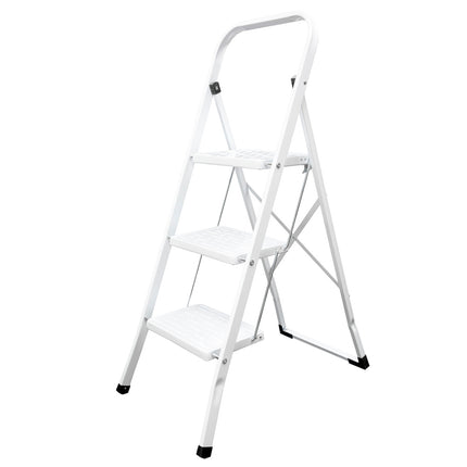 Escalera Oryx Aluminio 3 Peldaños – Compacta, Resistente y Fácil de Transportar