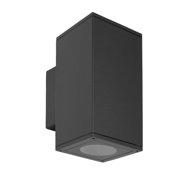 Lámpara Aplique Doble GU10 IP65 Negra