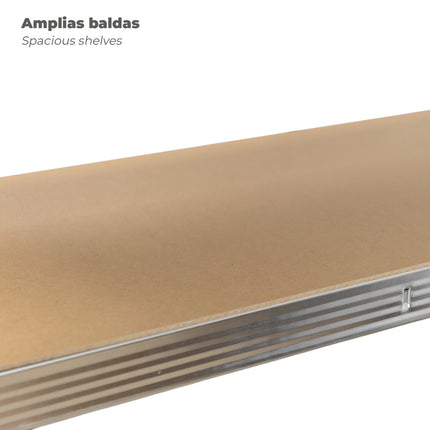 Estantería Sin Tornillos 90x40x180 cm | 5 Baldas 100 kg por nivel