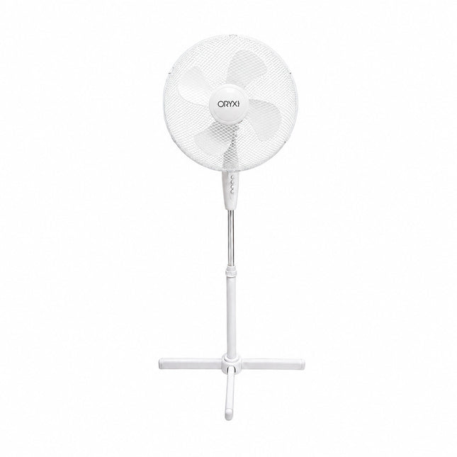 Ventilador de Pie Blanco Ø40 cm 45W Oscilante