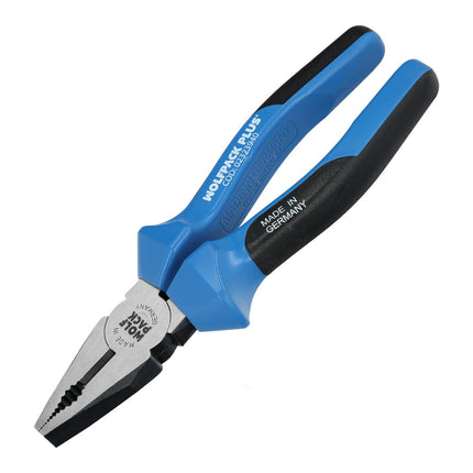Alicates Universales DIN/ISO Plus Heavy Duty 180 mm | Alta Resistencia y Mango Ergonómico