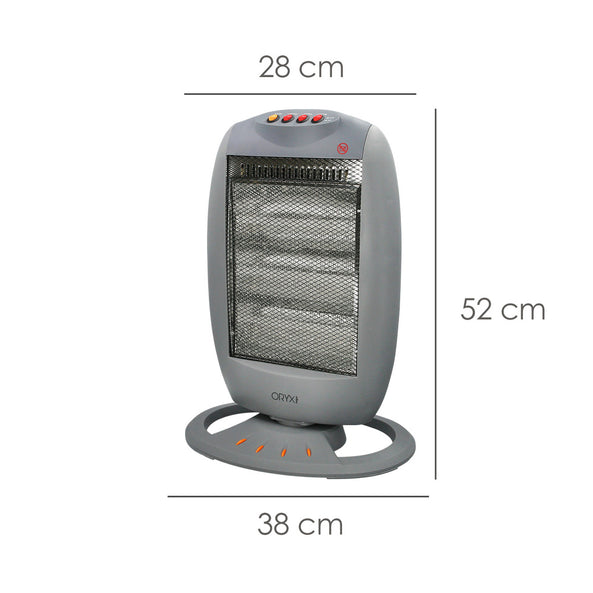 Estufa Halógena Oscilante 400 - 800 - 1200 W