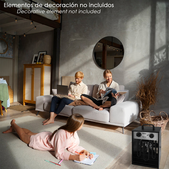 Calefactor Industrial 1650 - 3300 W