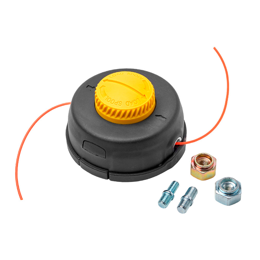 Cabezal Desbrozadora Universal | Carga Exterior + 3 Adaptadores