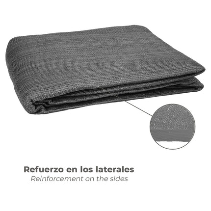 Toldo Vela Sombra Triangular para Jardín 5,0 x 5,0 metros