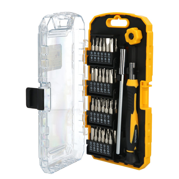 Juego de Destornilladores de Precisión 51 Piezas | Set Magnético para Electrónica, Móviles y Portátiles
