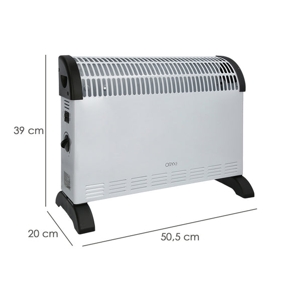 Termoconvector de Suelo 2000 W - 3 Potencias
