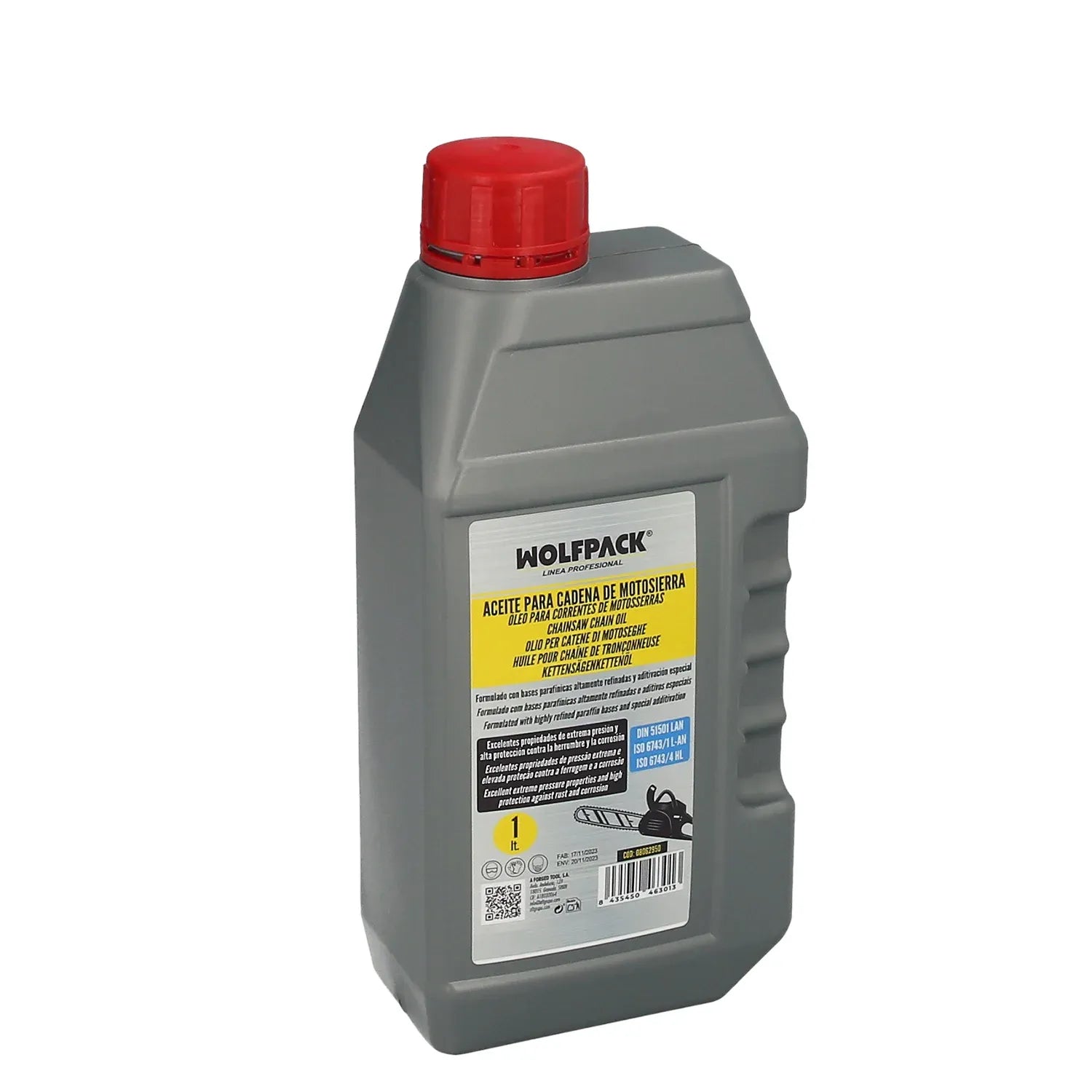 Aceite Para Cadenas y Barras Motosierra 1L