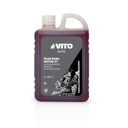 Aceite Sintético 2 Tiempos 1 L | Lubricante para Motor 2T