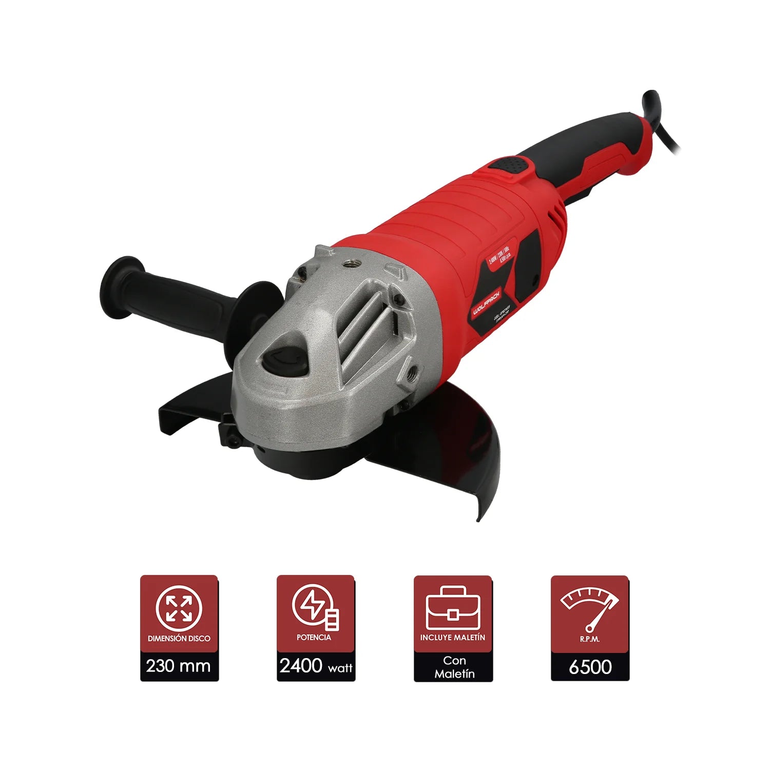 Amoladora Angular 2.400 Watt