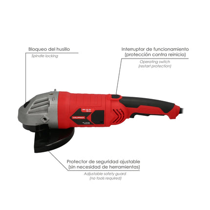 Amoladora Angular 2.400 Watt
