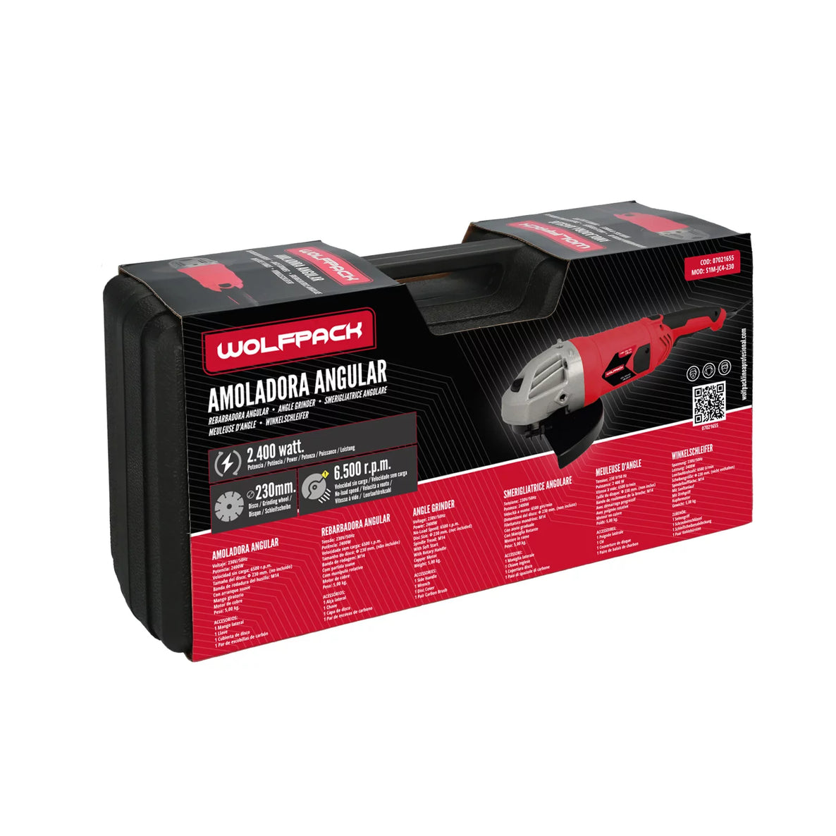 Amoladora Angular 2.400 Watt