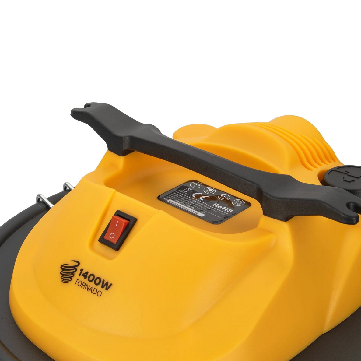 Aspirador/Soplador de Cenizas 1400W con Depósito Metálico 18L | Con Filtro HEPA y Función de Soplado