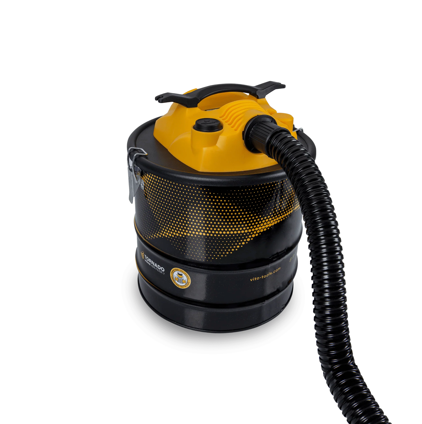 Aspirador/Soplador de Cenizas 1400W con Depósito Metálico 18L | Con Filtro HEPA y Función de Soplado