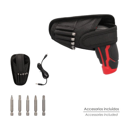 Atornillador de 4 V con LED I Wolfpack