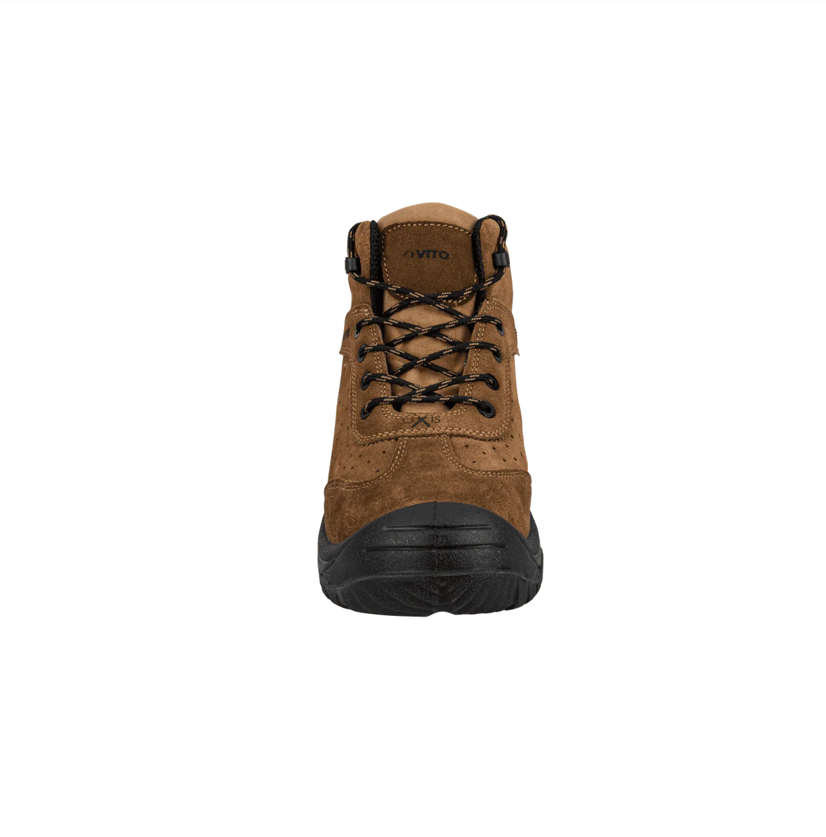 Bota de seguridad OXIS S1P con empeine de gamuza