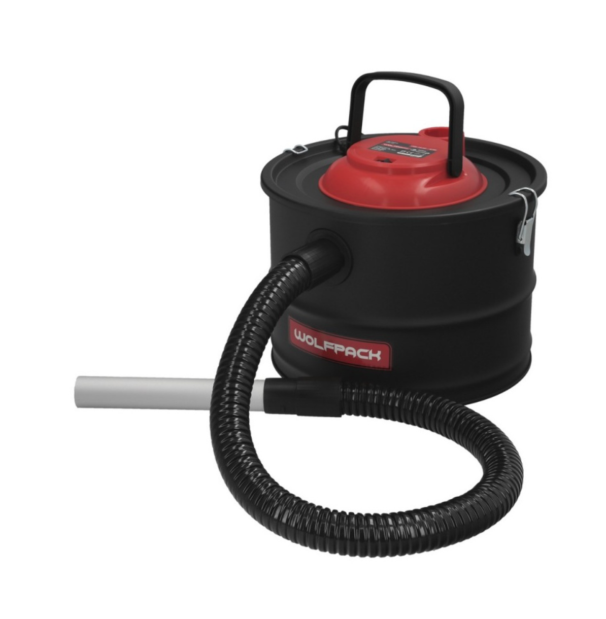 Aspirador de Cenizas  1200W con Depósito Metálico 15L | Aspira cenizas para Chimeneas y Estufas