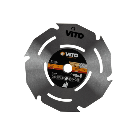 Disco de Corte para Madera y PVC 115 mm | Compatible con Amoladora Eléctrica y a Batería