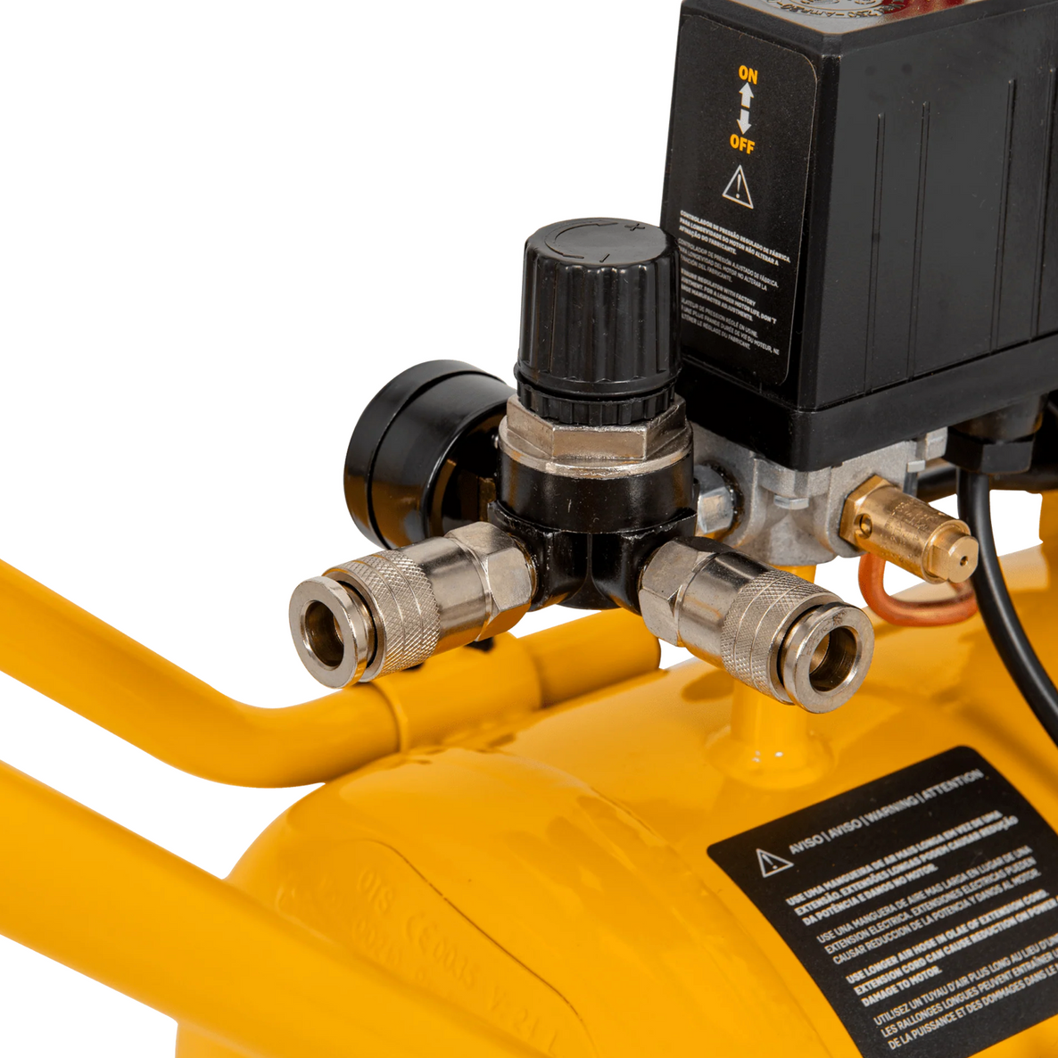 Compresor Silencioso sin Aceite 24L 2.0CV 8 bar | Bajo Ruido y Libre de Mantenimiento