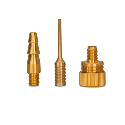 Kit de Accesorios de Aire Comprimido 8 Piezas | Pistolas, Manguera y Manómetro para Compresores