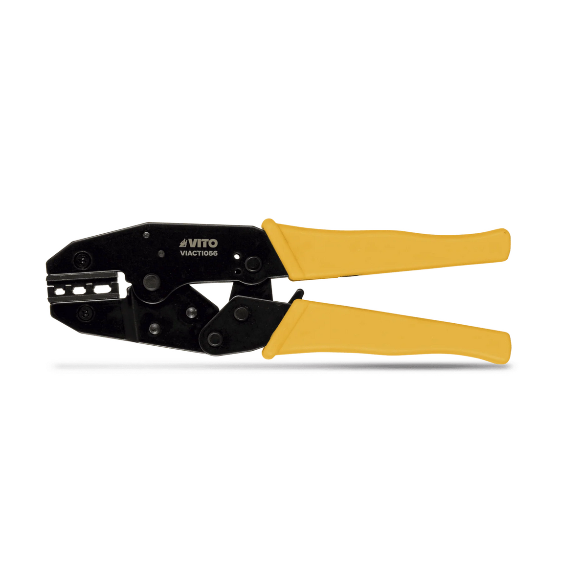 Alicate para Prensar Terminales Aislados 0,5–6 mm² | Crimpadora Profesional con Carraca Ajustable