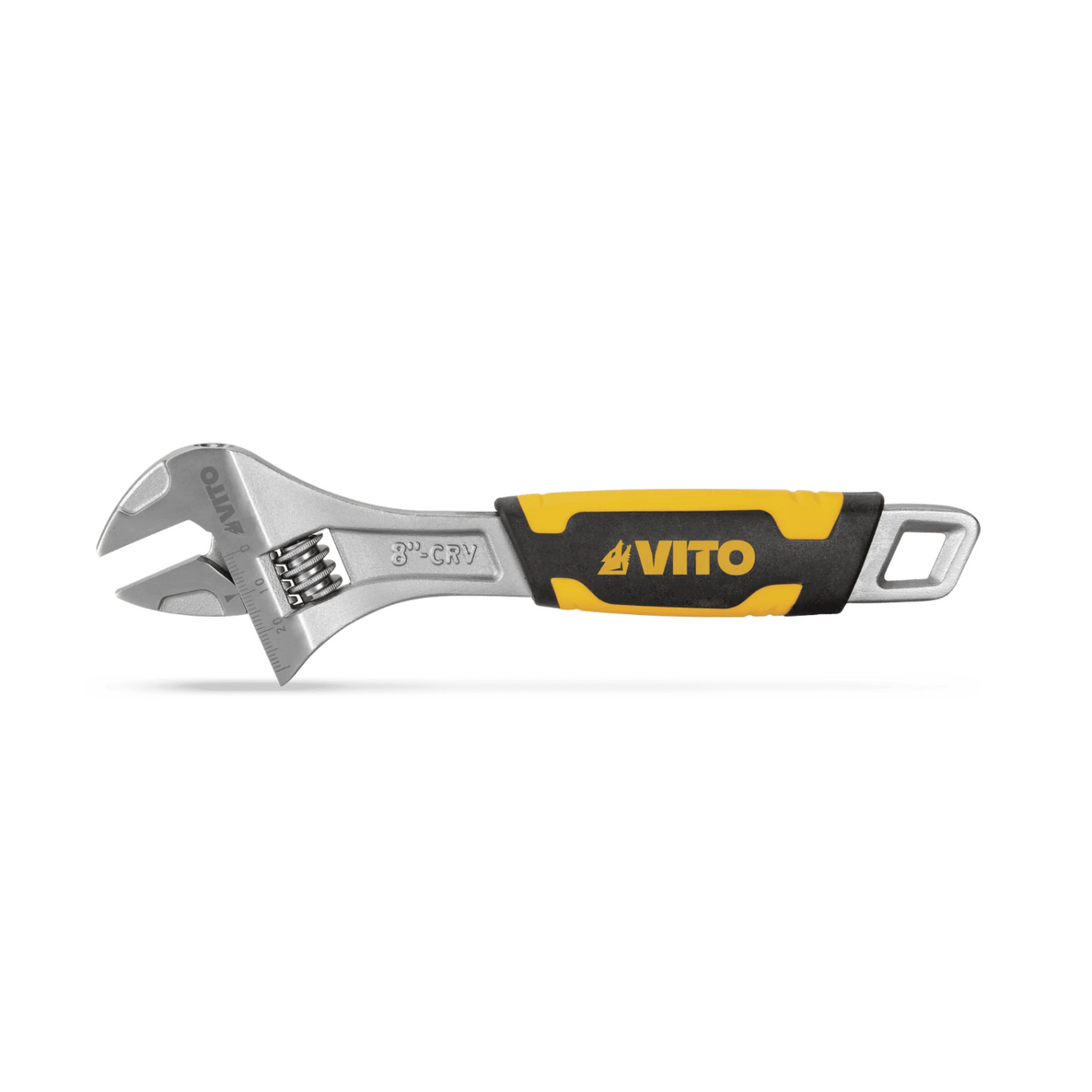 Llave Inglesa Pro con Mango Bimaterial | Apertura 30 mm · Acero Cromo Vanadio