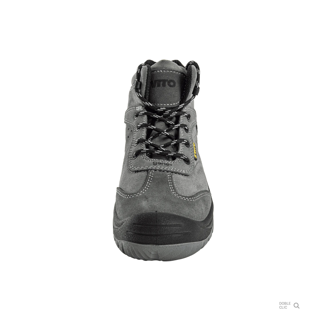 Bota de Seguridad Genes S1P – Gamuza, Puntera de Acero y Suela Antiperforación