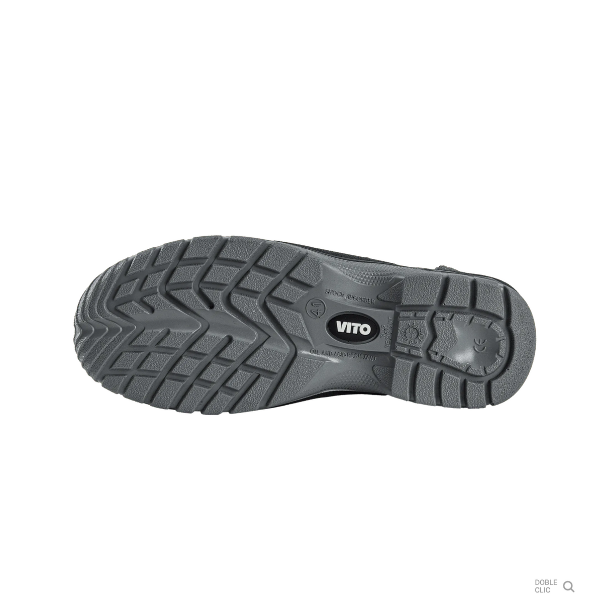 Bota de Seguridad Genes S1P – Gamuza, Puntera de Acero y Suela Antiperforación