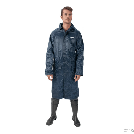 Chubasquero Impermeable de Nylon – CAT I, Ligero, Resistente y con Capucha Oculta