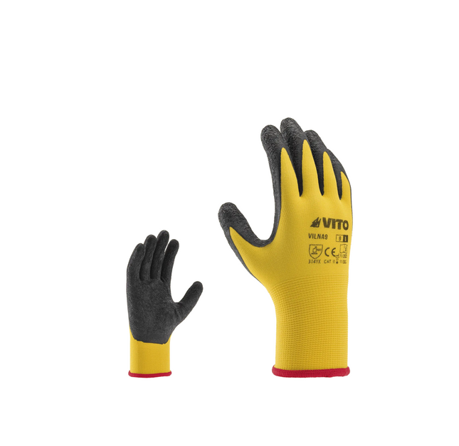 Guante con Recubrimiento de Nitrilo Antideslizante EN 388