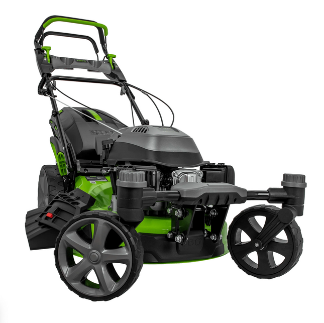 Cortacésped Gasolina 196cc 6.5CV 508mm con Tracción y Ruedas Giratorias 360°
