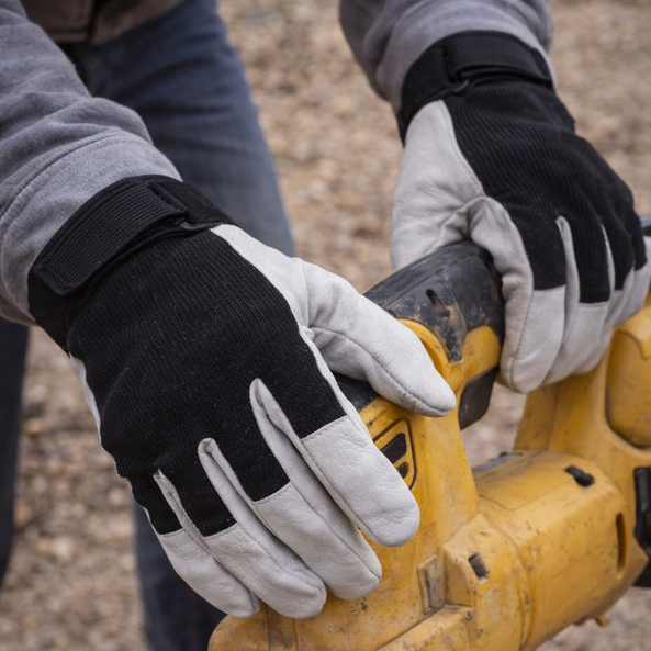 Guante Tipo Jefe con Velcro