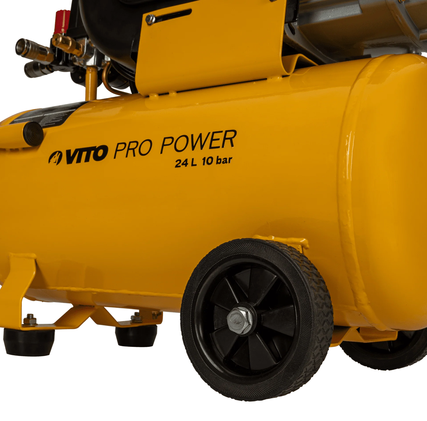 Compresor de Aire con Aceite  24L 2,5HP 10 bar | Potente y Compacto para Uso Doméstico y Taller