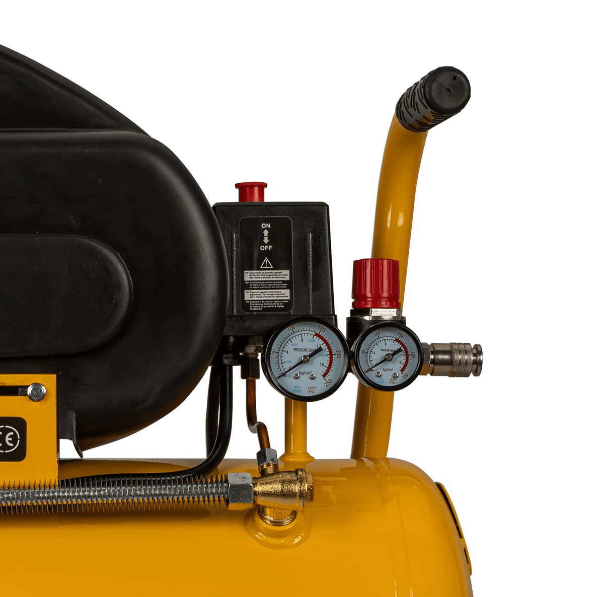 Compresor de Aire con Aceite  24L 2,5HP 10 bar | Potente y Compacto para Uso Doméstico y Taller