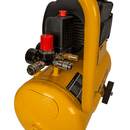 Compresor de Aire con Aceite  24L 2,5HP 10 bar | Potente y Compacto para Uso Doméstico y Taller