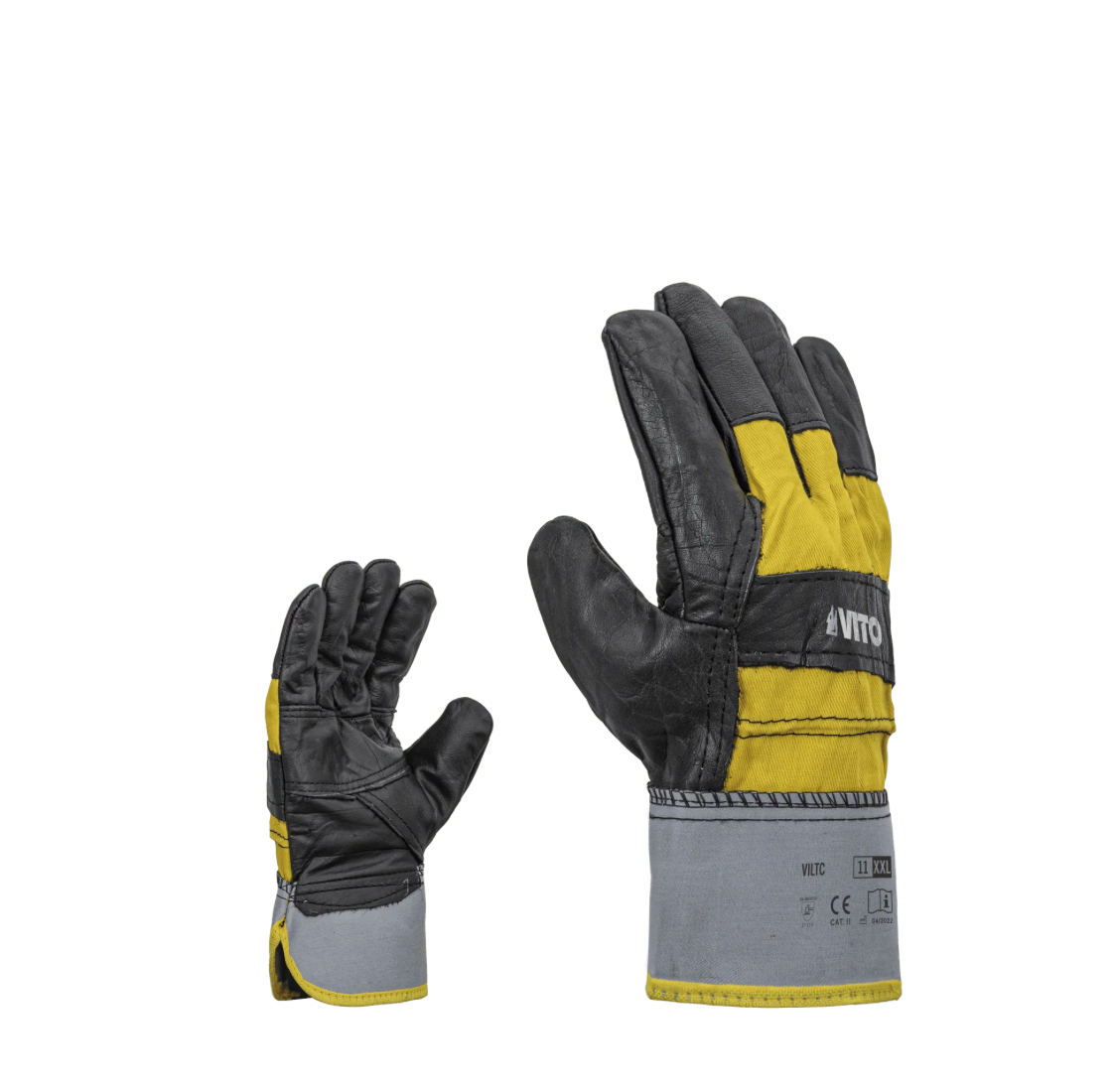 Guante de Trabajo en Cuero con Puño de Seguridad