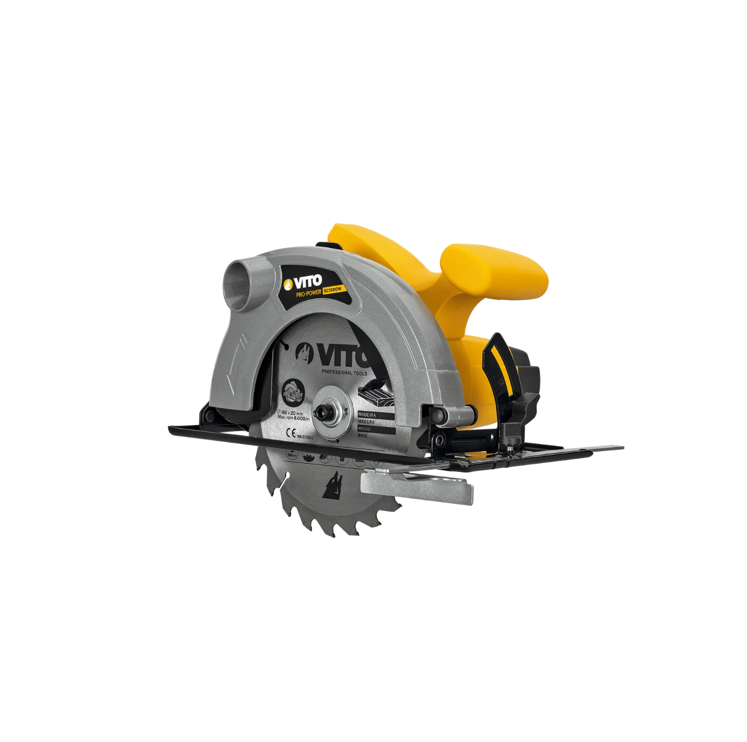 Ingletadora  1200 W – 185mm, Precisión y Versatilidad en Cada Corte