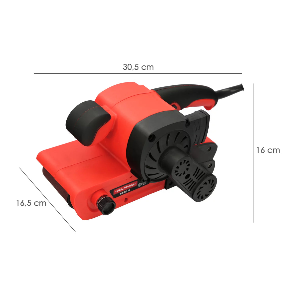 Lijadora de Banda 800 W – Potencia y Precisión para Todos tus Proyectos