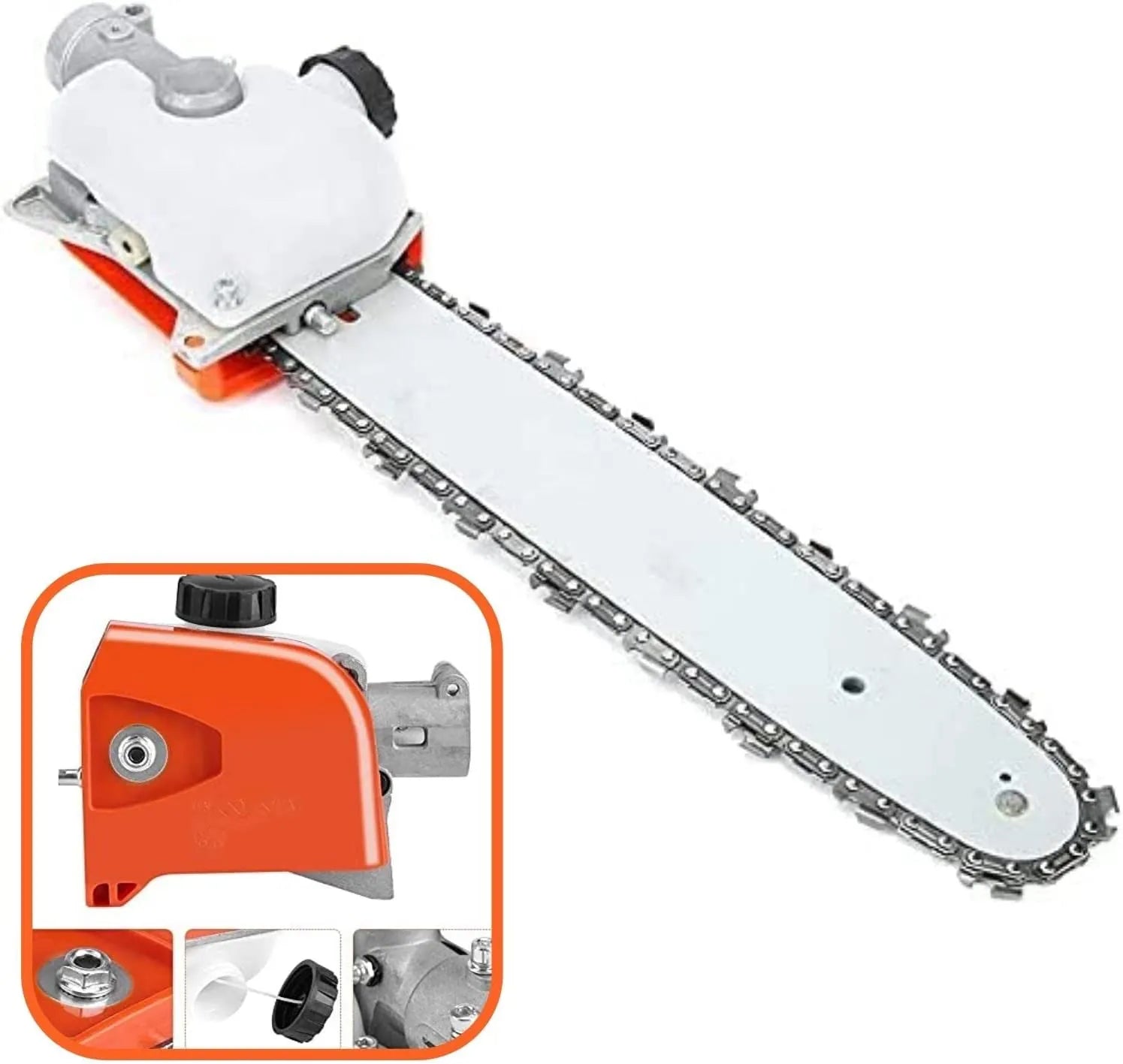 Motosierra de Extensión para Desbrozadoras (Mini Motosierra)