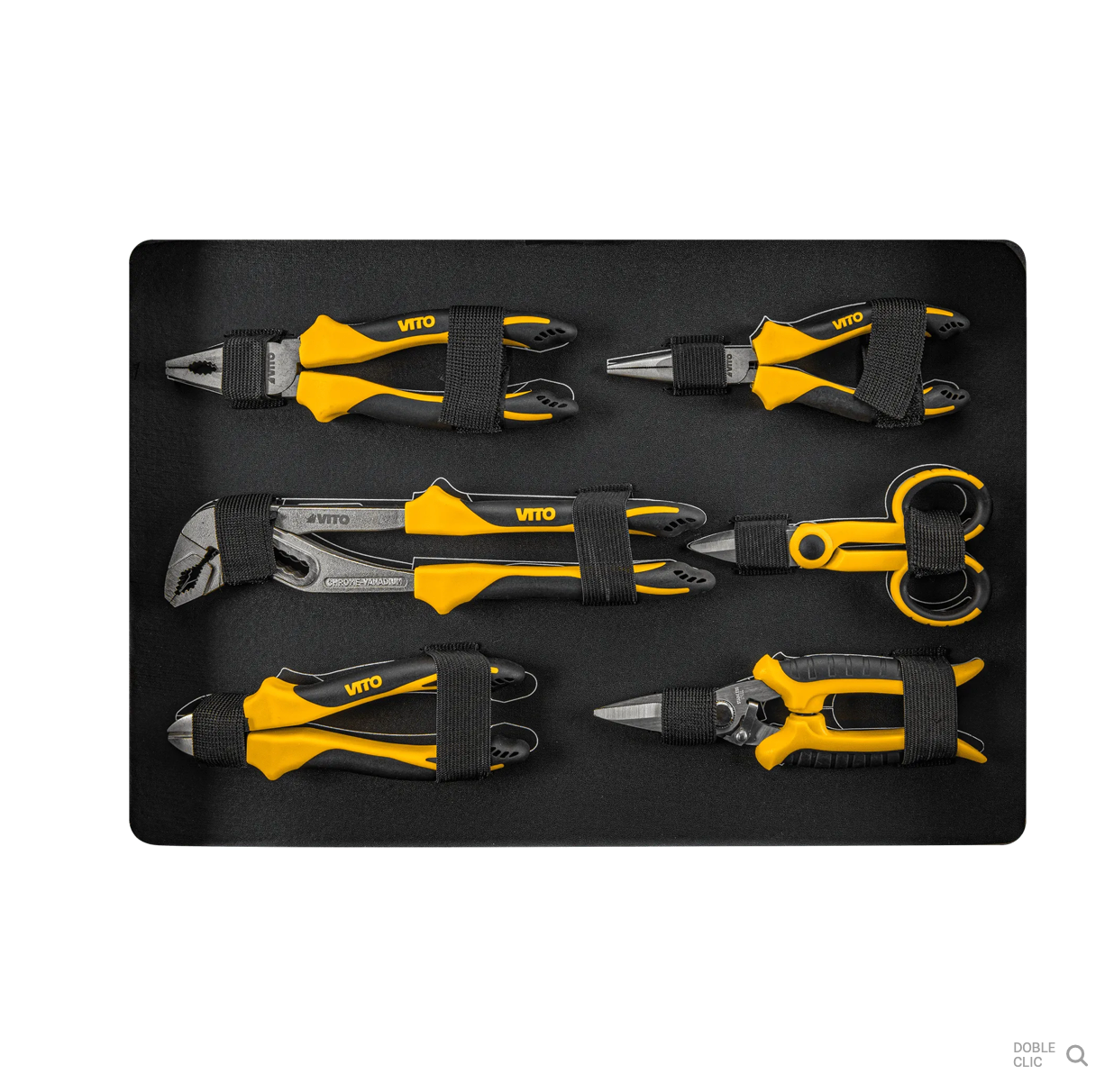 Maleta Trolley con Herramientas VITO 137 Piezas | Kit Completo Portátil y Profesional