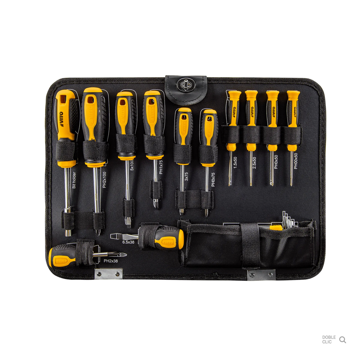 Maleta Trolley con Herramientas VITO 137 Piezas | Kit Completo Portátil y Profesional