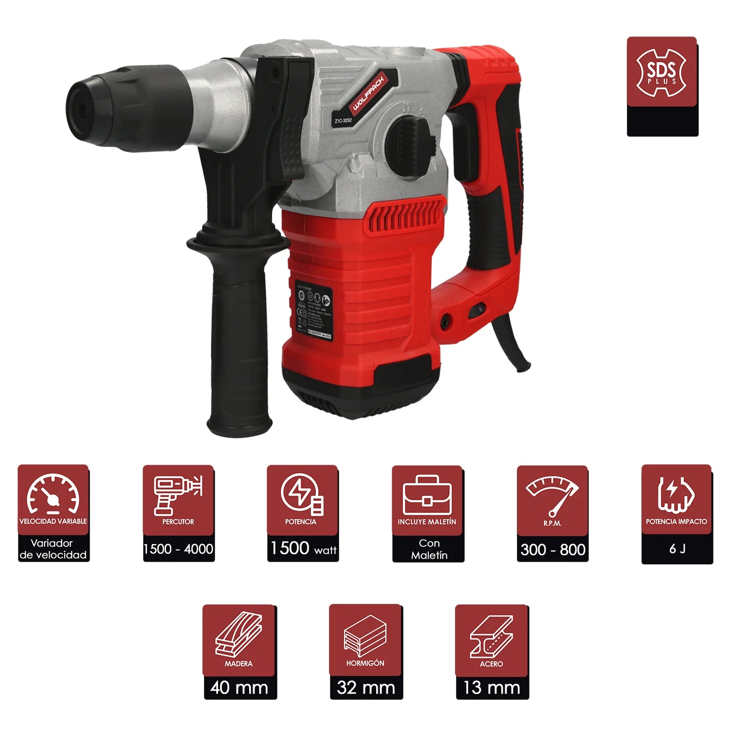 Martillo Demoledor Perforador