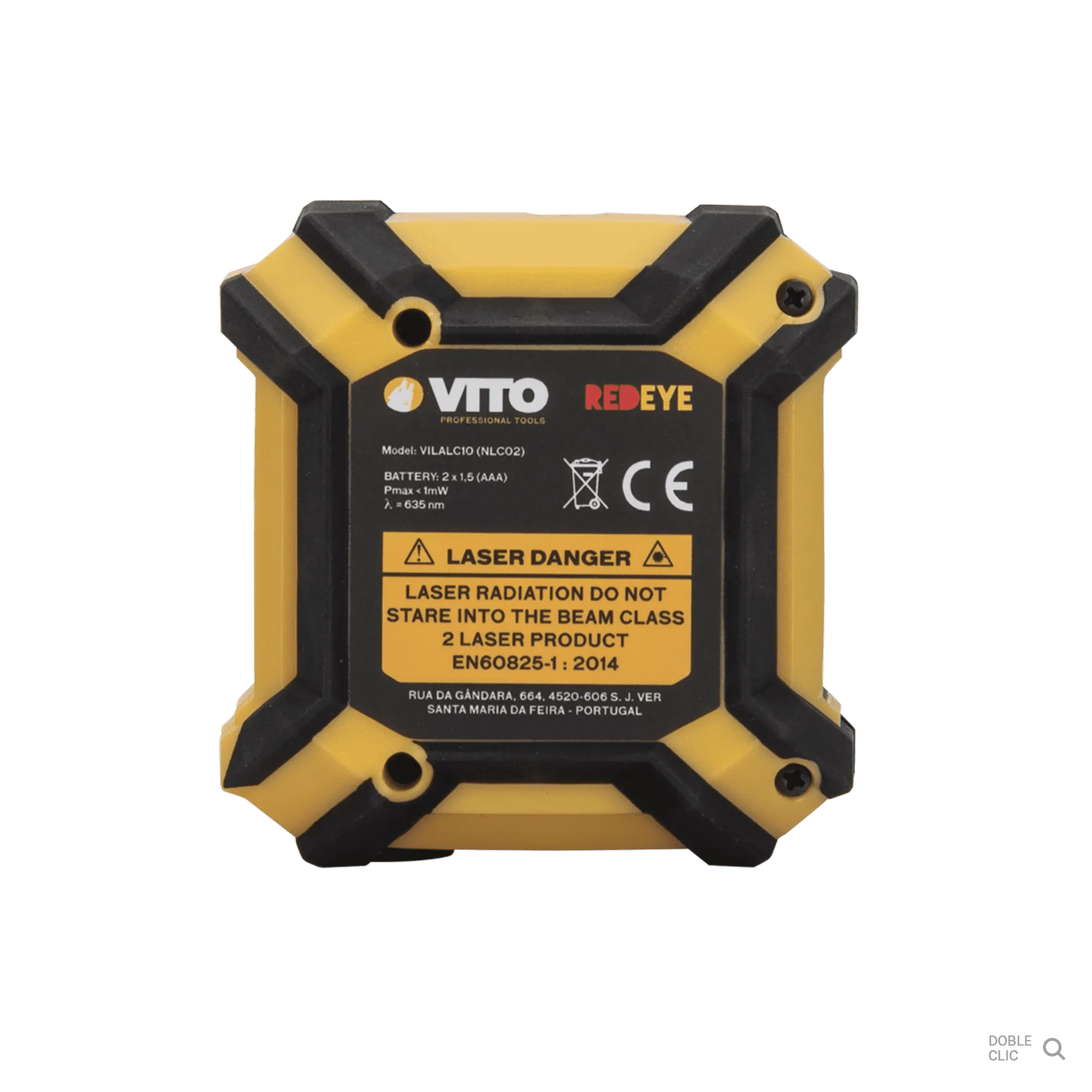 Nivel Láser Autonivelante 2 Líneas Rojas Cruzadas 10 m